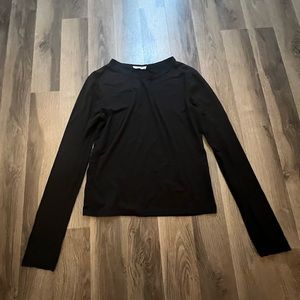 Black long sleeve shirt